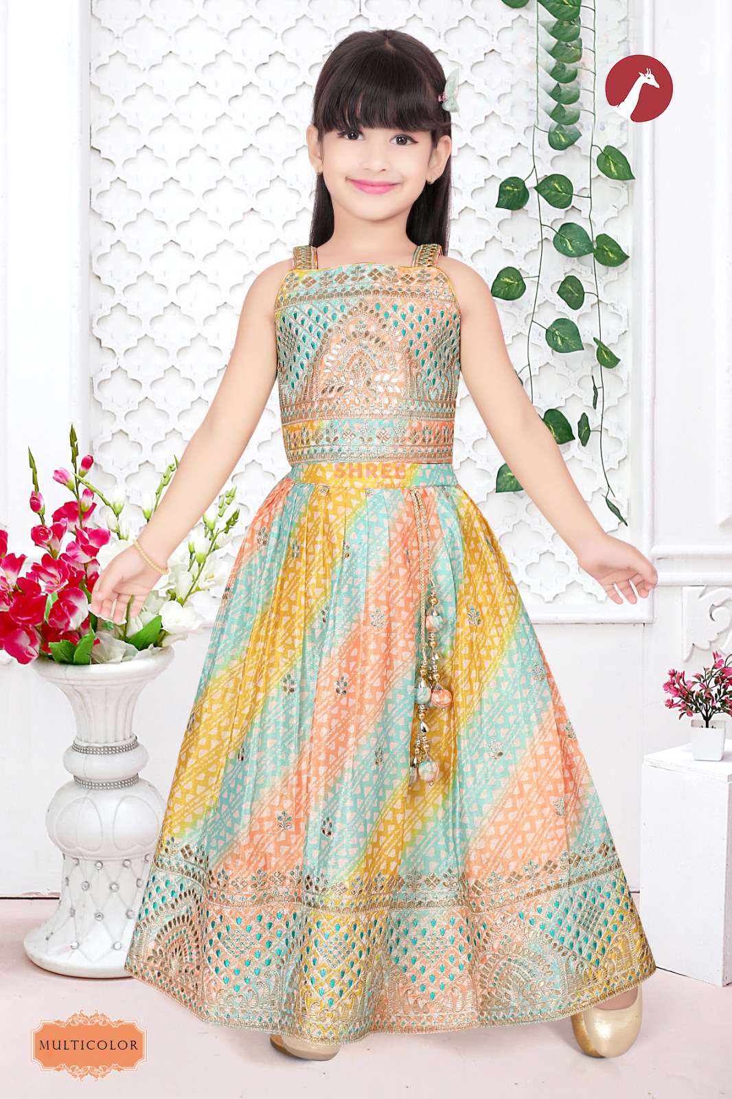 Latest Girls Choli Set