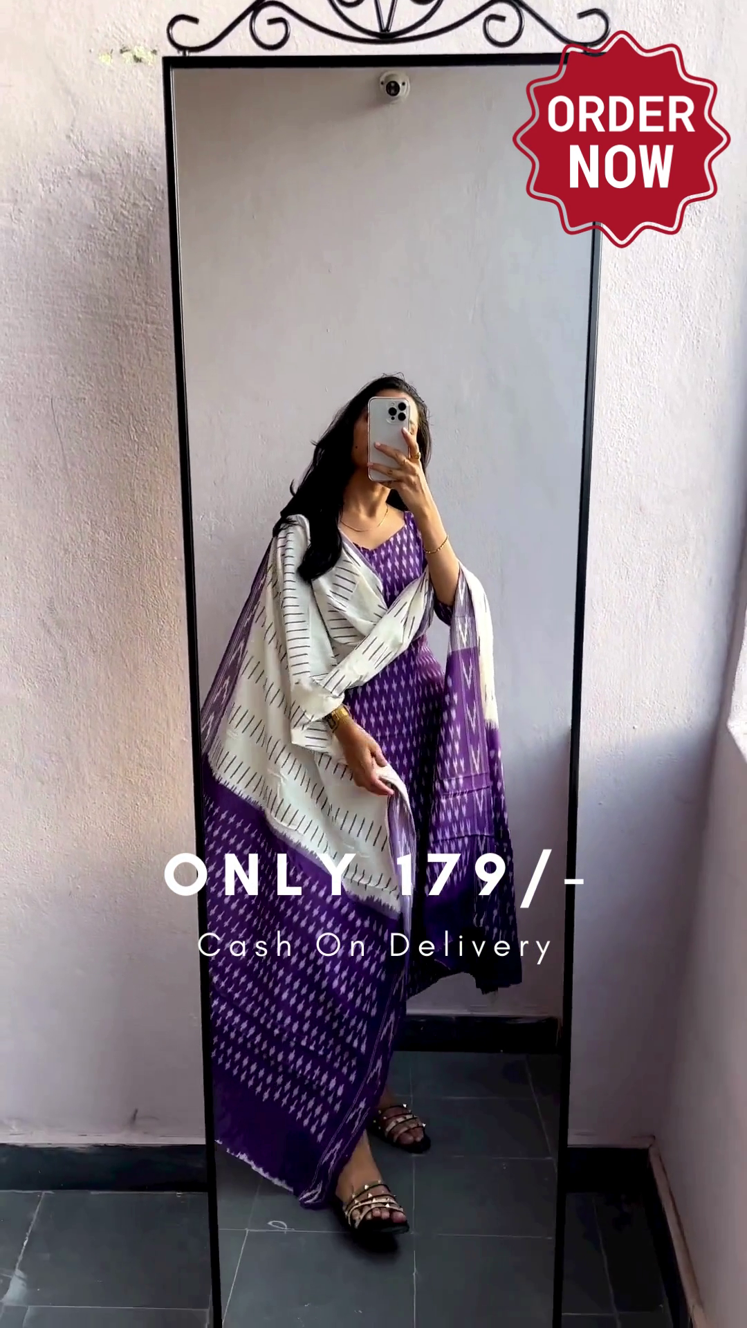 Women's Floral Printed Rayon Straight Kurta Pant Dupatta Set