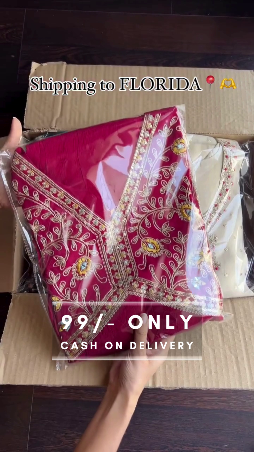 Pink V-Neck Embroidered Kurta Set With Dupatta