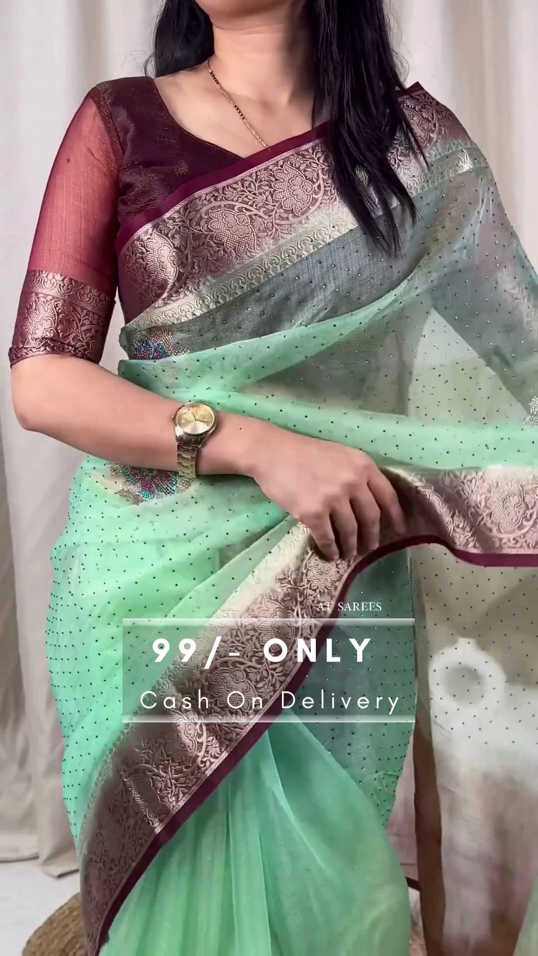 New Fancy Tissue Silk Saree
