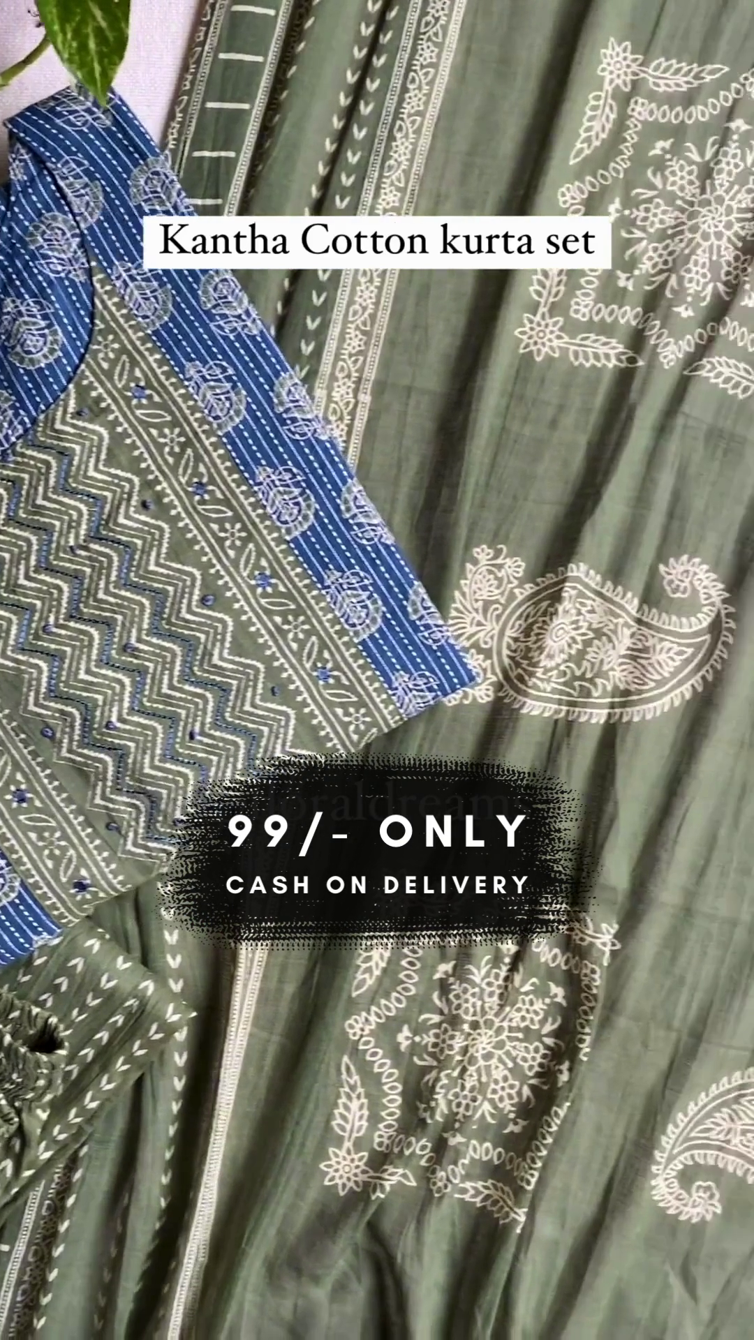 Soft Cotton Kurta Set