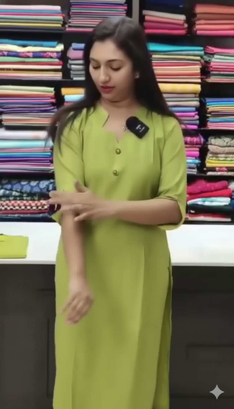 Women's New Sequanance Work Kurti