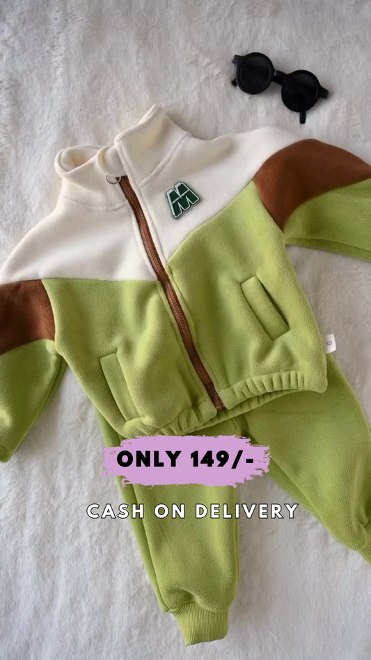 Baby Boys & Baby Girls Casual Sweatshirt Track Pants  (Multicolor)