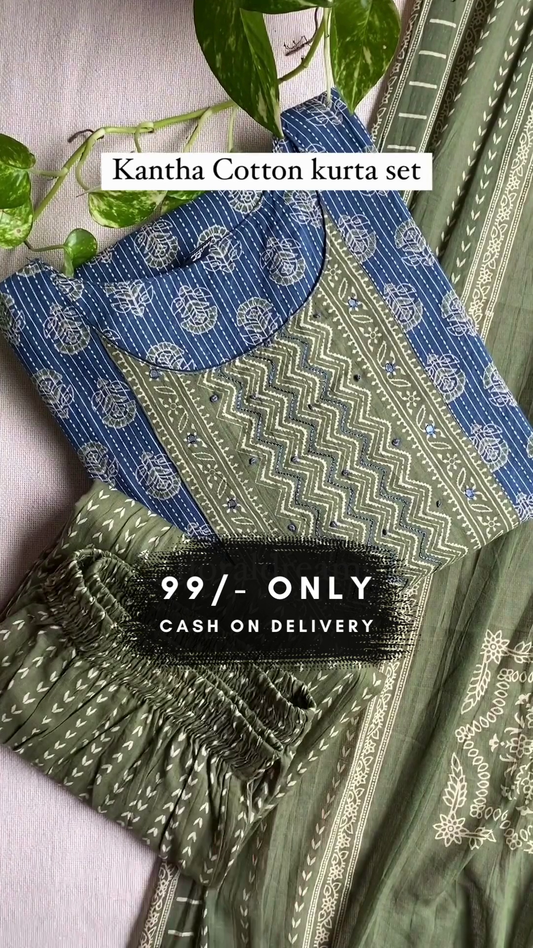 Soft Cotton Kurta Set