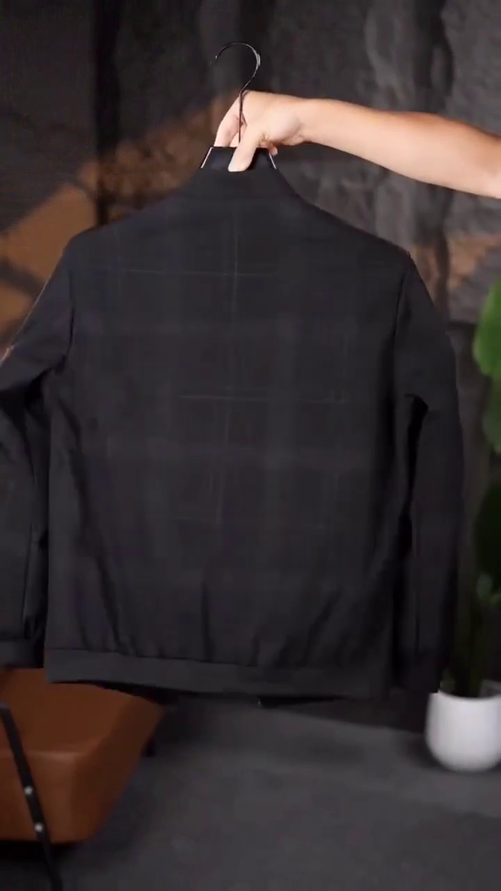 Men's Spring Autumn Bomber Jacket Casual Printed Slim Windbreaker Jacket