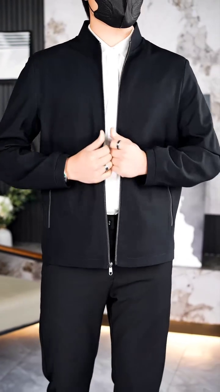 Men's Blue Motorin 100Cc Technical Blouson