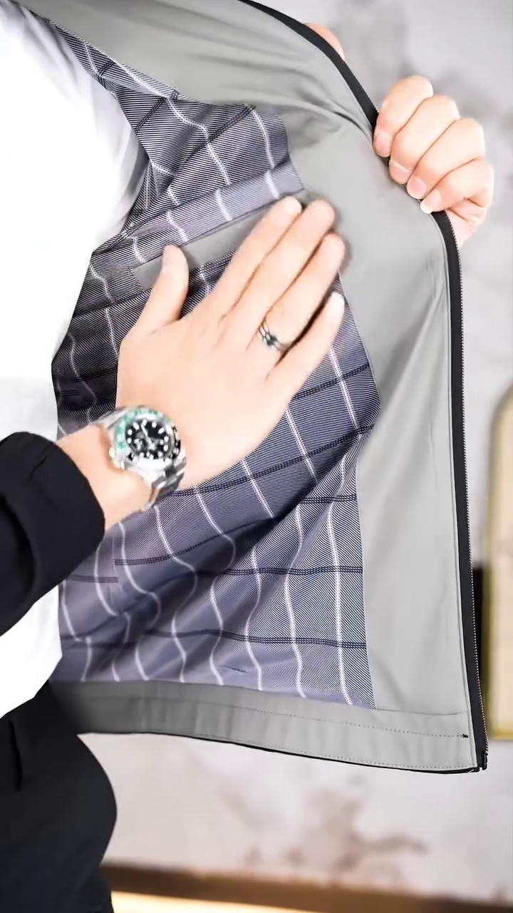 Men's Blue Motorin 100Cc Technical Blouson