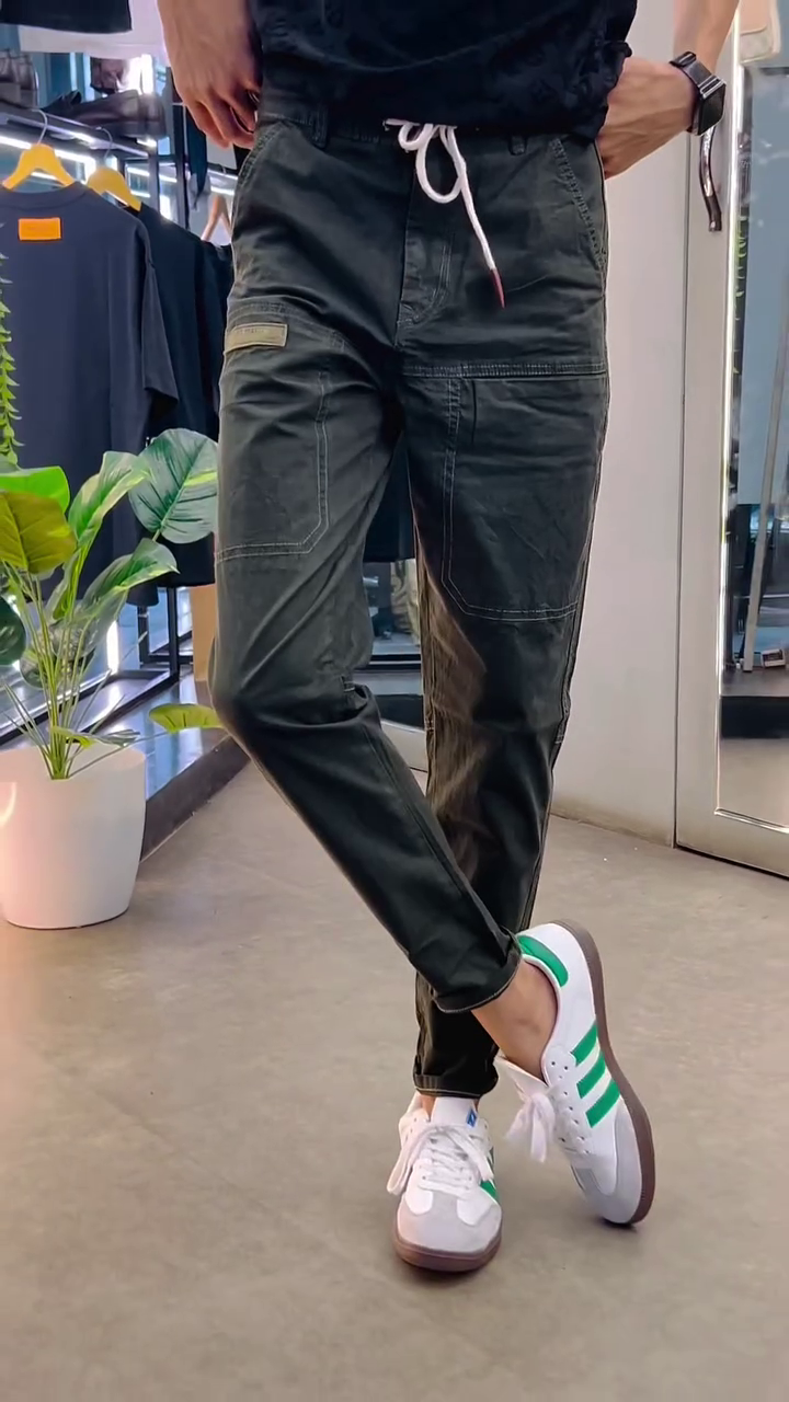 High Stretch Multi-Pocket Durable Cargo Pants, Move with Ease