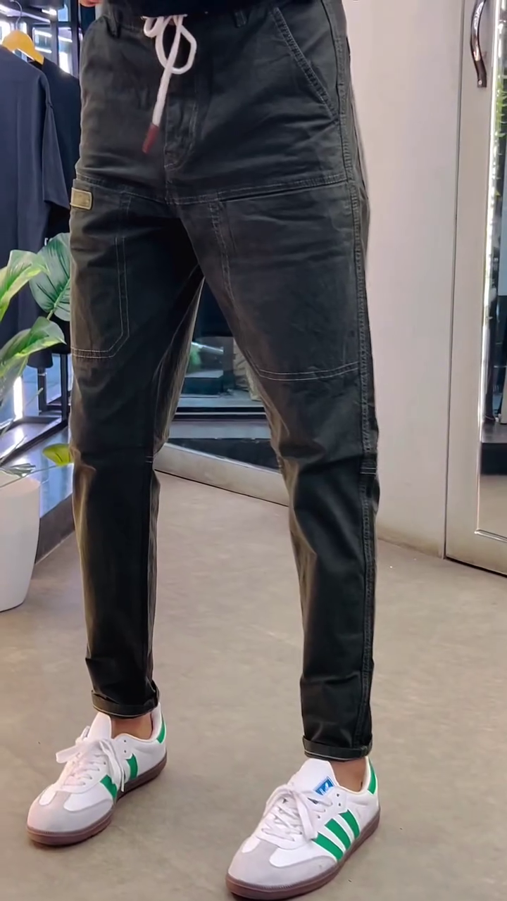 High Stretch Multi-Pocket Durable Cargo Pants, Move with Ease