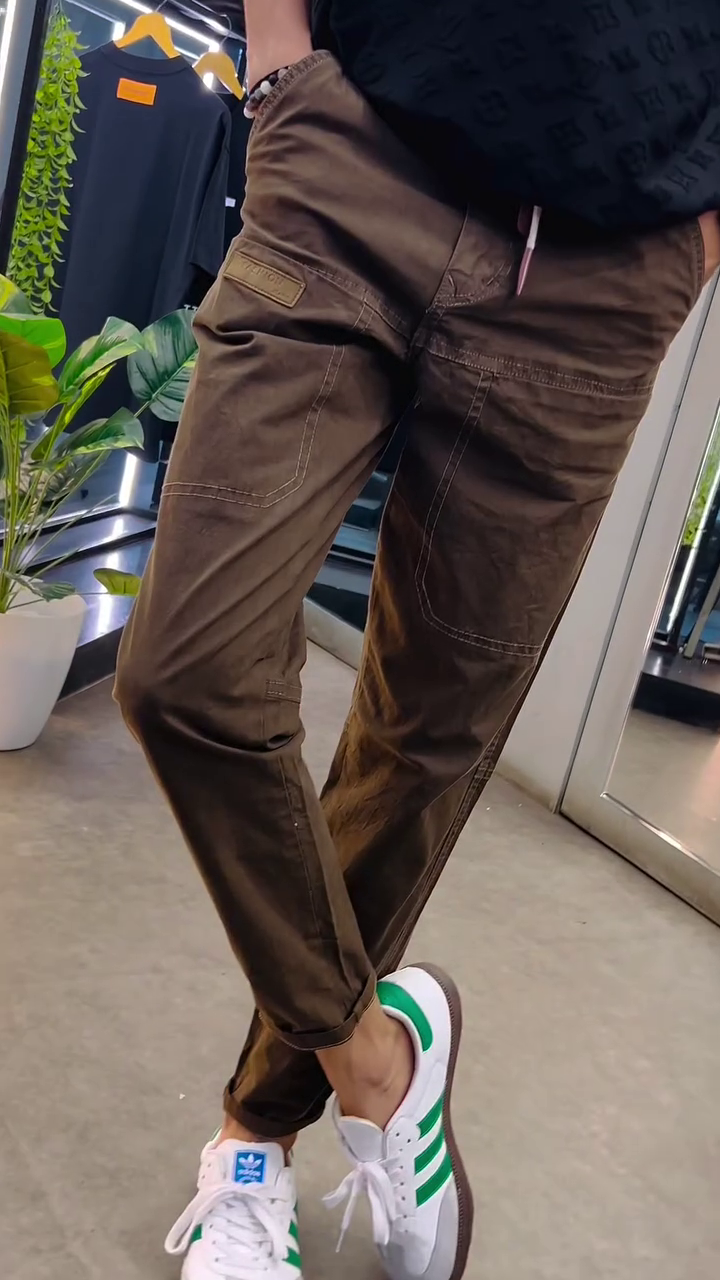 High Stretch Multi-Pocket Durable Cargo Pants, Move with Ease